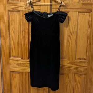 Black Velvet Nicole Miller Dress size 8
